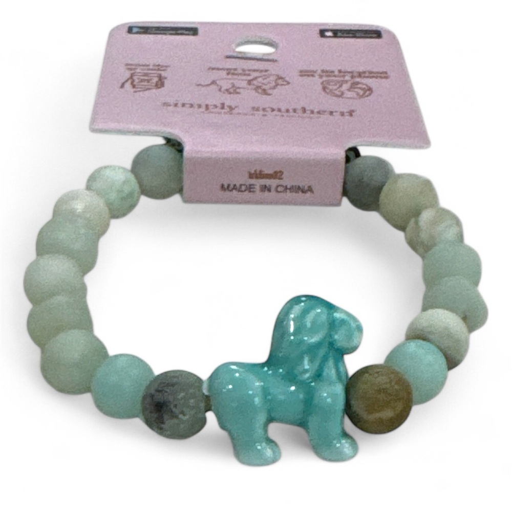 Simply Southern Lion Stone Bracelet – Conserve & Protect Collection, Multicolor